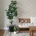 thumbnail image 3 of Tempaper Amalfi Metallic Daylight Peel and Stick Wallpaper, 20.5" x 16.5', 3 of 6