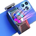 thumbnail image 1 of Cooler for Mobile Phone,Phone Cooler Radiato Smartphone Phone Cooler Radiator for iPhone iOS/Android Gaming Semiconductor Heatsink Cell Phone Cooling Fan Mobile Radiator Cooling, 1 of 7