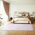 thumbnail image 2 of Super Soft Shag Rug | Plush Velvet Carpet for Living Room Bedroom | Non-Slip Floor Mat | 62x31 Inch Area Rug for Home Decor Dorm Nursery, 2 of 3