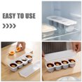 thumbnail image 3 of Organizador de mantequilla para refrigerador, recipiente de plástico para postres, recipiente para alimentos con tapas, soporte de almacenamiento para encimera, caja sellada de acero inoxidable The, 3 of 6