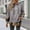 Gray, variant on Antqov Hoodies for Women, Pullover Patchwork Checkered Drawstring Oversized Sweatshirts, Outdoor Comfortable Trendy Sports Tops