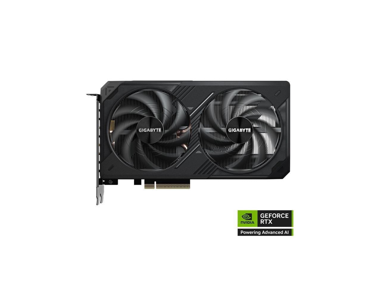 GIGABYTE WindForce GeForce RTX 5060 Ti 16GB GDDR7 PCI Express 5.0 x8 ATX Graphics Card GV-N506TWF2OC-16GD