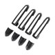 thumbnail image 4 of Cubiertas para manijas de puertas exteriores ANGGREK fibra de carbono Adhesivo para Cadillac XT4 5 6 2013-2020 CT4 6 2013-2020 ATS 2013-2020 XTS 2013-2020, 4 of 8