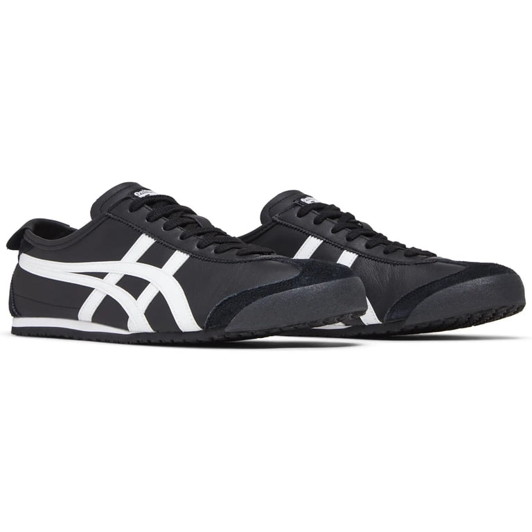靴 Onitsuka Tiger Mexico 66 Black White Onitsuka Tiger Mexico 66 Black White - Walmart.com