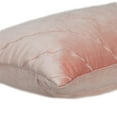 thumbnail image 5 of Parkland Collection Tobyn 12x24" Symmetry Quilted Fabric Throw Pillow in Pink, 5 of 7