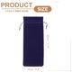 thumbnail image 2 of Uxcell 4 Pcs Bolsas de Regalo para Botellas de Vino con Cuerdas, Fundas de Vino de Terciopelo Reutilizables para Bodas y Fiestas de Cumpleaños, Azul, 2 of 6