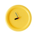 thumbnail image 3 of Reloj de pared de 12 pulgadas que no hace , decoración de pared moderna para comedor elegante Amarillo, 3 of 8