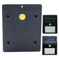 thumbnail image 3 of Luz de pared con Sensor de movimiento PIR de energía Solar, 8 LED/30 LED, impermeable, para exteriores, ahorro de energía, patio, camino, hogar, jardín, lámpara de seguridad Eigraketly JJ19319-04, 3 of 7
