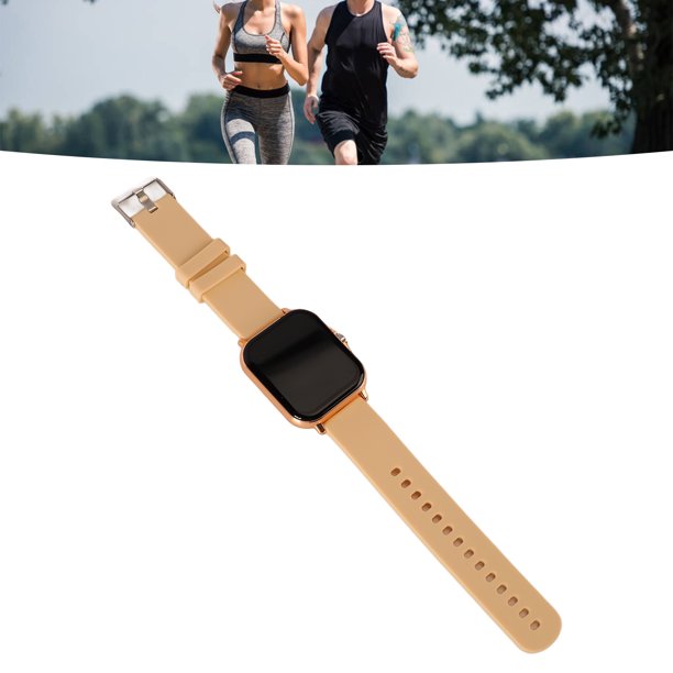 Reloj inteligente para mujer rastreador de actividad física de 169 pulgadas reloj inteligente monitor de ritmo cardíaco llamada de voz con 2 bandas de repuesto para mujer ANGGREK Otros