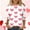 a15_White, variant on Vetsdori Womens 3/4 Sleeve T-Shirts Plus Size Valentine Blouses Summer Gifts for Girlfriend Casual,Crew Neck Cute Tops for Junior Graphic