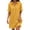 Yellow, variant on YuXingFu Cocktail Dresses for Women Mini Collared Plus Size Womens Dress Short Sleeve A Line Casual Summer White S