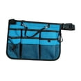 thumbnail image 4 of Bolsa de cinturón organizador de enfermería con bolsillo de engranaje con múltiples compartimentos para trabajo de camarero DIY Azul, 4 of 8
