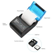 Bisofice Portable Mini Bluetooth Thermal Receipt Printer Compatible with iOS Android Windows for Restaurant Sales Retail