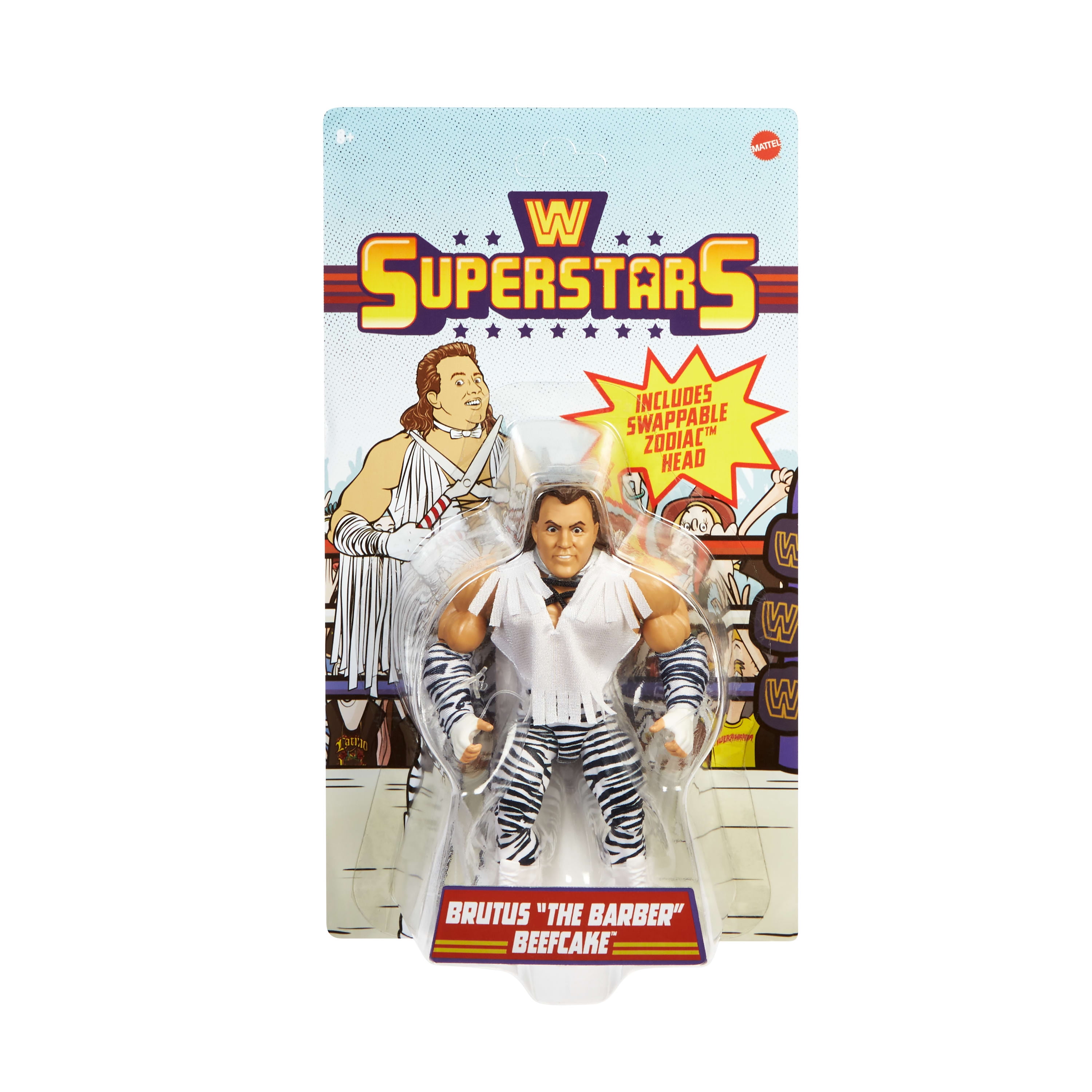 WWE Superstars Brutus 'The Barber' Beefcake Action Figure