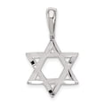 thumbnail image 4 of 925 Sterling Silver Star of David Charm Pendant, 4 of 5