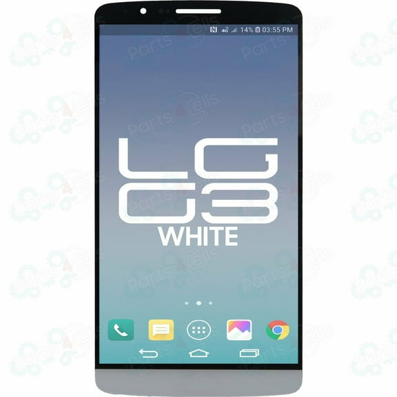 GSA Display Panel LCD Touch Screen Digitizer Assembly For LG G3 D850 - White