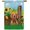 Vizsla, variant on Welcome Summer Sunflower Dog Garden Flag Puppy Portuguese Water Dog on Country Farm Butterfly Flowers Decor Banner for Outside Yard 12.5x18 Inch Double Side