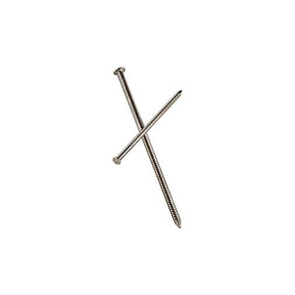 Simpson Strong-Tie 5000180 3D 1.25 in. Siding Stainless Steel Nail with Round Head Ring Shank 1 lbs - Pack of 495