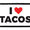 I Love Tacos Morale Patch, variant on Every Now and Then I Fall Apart - Taco - Removable Patch
