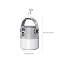 thumbnail image 2 of Portable Camping Lantern with Rechargeable Battery, Multi-Function LED Camp Light for Tent, Hiking and Outdoor Use, 2 of 9