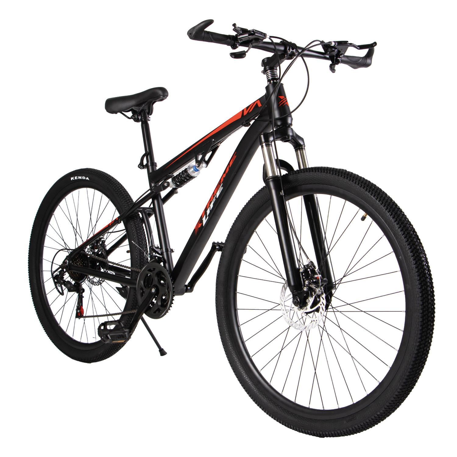 Bicicleta Montaña R29 21v Aluminio Shimano Doble Suspensión rojo ...