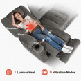 thumbnail image 6 of MCombo 3 Seater Zero Gravity Power Reclining Sofa for Living Room, Fabric, Grey, 6 of 9