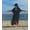 Black, variant on Maxi Length Georgette Caftan Cover Up