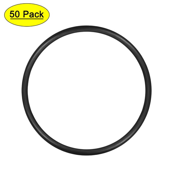 O-Rings Nitrile Rubber 30mm x 34mm x 2mm Seal Rings Sealing Gasket 50pcs