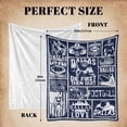thumbnail image 4 of Football Gifts Ideas for Men, Football Throw Blanket Gifts for Men Women Boys Kids, Football Fans Flannel Blanket 60"X50", 4 of 6