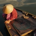 thumbnail image 4 of SHISUYAN 1pc Collapsible Fishing Net Fishing Net Crab Lobster Fishing Net Random Style, 4 of 5