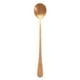 thumbnail image 2 of Cuchara Cuchara de hielo de acero inoxidable con mango largo, cucharas de café, vajilla (oro rosa) Tmvgtek Libre de BPA, 2 of 3