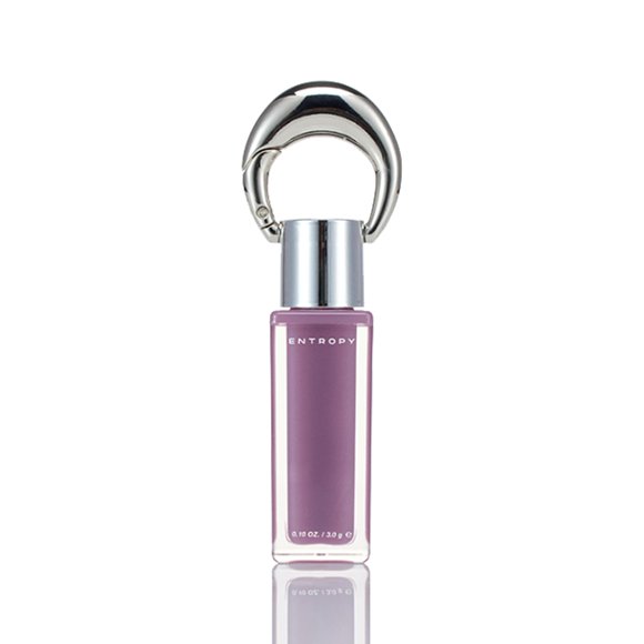 ENTROPY Maquillaje 2 en 1 Charm Brillante Brillo de labios y mejillas Llavero con tinte Alto pigmento Color de labios de larga duración y brillo voluminizador C10 Encanto de taaffeita