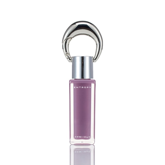 ENTROPY Maquillaje 2 en 1 Charm Brillante Brillo de labios y mejillas Llavero con tinte Alto pigmento Color de labios de larga duración y brillo voluminizador C10 Encanto de taaffeita