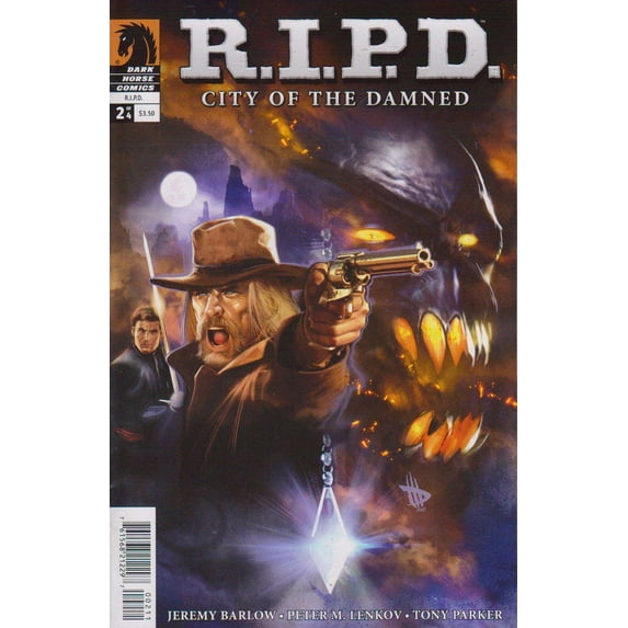 R.I.P.D.: City of the Damned #2 VF ; Dark Horse Comic Book