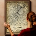 thumbnail image 6 of Stuttgart Vintage Map Prints Canvas, Germany Map Art Canvas, Canvas, Stuttgart Map City style vintage Canvas , Canvas Wall Art, Street Map Artwork Canvas, 6 of 6