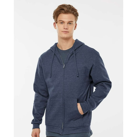 Tultex Unisex Full-Zip Hooded Sweatshirt