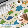 thumbnail image 2 of Long Mouse Pads for Desk,Colorful Dinosaurs Palm Pattern Desk Mats on Top Of Desks, Desk Mouse Pad Extra Large with 3mm Non-Slip Base and Stitched Edge for Gaming,Office,Work,Home 47.3"x23.6", 2 of 6
