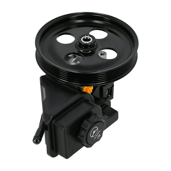 Maxpeedingrods Power Steering Pump with Reservoir & Pulley, Compatible with Cadillac DTS 2006-2011 & for Buick Lucerne 2006-2011 4.6L, 20-71996, 20759843