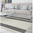 thumbnail image 2 of Band Cream Area Rug by Kavka Designs, 2 of 3