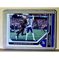 Jordan Addison 2023 Panini NFL Rookie Football #90 Card Vikings 1 of 64