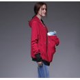 thumbnail image 2 of Otoño Invierno Casual Sudadera Con Capucha Zip Sudadera Multifuncional Canguro Madre Sudadera, 2 of 5