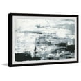 thumbnail image 2 of Parvez Taj "Black and White Smudges III" Framed Painting Print, 2 of 6