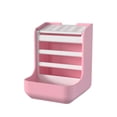 thumbnail image 2 of twisto Rabbit Hay Feeder Grass Rack Bunny Feeder Cage Hay Racks Food Bowl Dispenser Two-in- PP Structure Suitable for Rabbit Guinea Pig Chinchilla Home Us pink, 2 of 8
