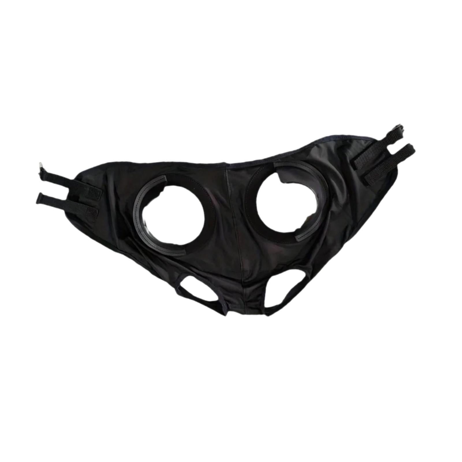 harayaa Horse Goggles Equestrian Glasses Premium Equipment Replaces Breathable Windproof Black