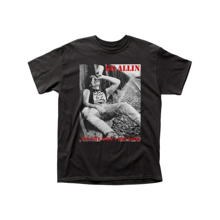 GG Allin Men's  You Give Love A Bad Name T-shirt