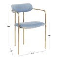 thumbnail image 3 of Demi Glam Chair by LumiSource, 3 of 9