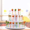 thumbnail image 4 of Soporte De Exhibición De Pastel De 3 Niveles Soporte De Exhibición De Piruleta Multiusos Soporte De Exhibición De Cupcake Redondo Desmontable Para Fiesta De Boda De Cumpleaños Scienceny HA016817-00, 4 of 6