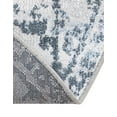 thumbnail image 5 of Unique Loom Kamala Washable Collection Area Rug - Vintage (3' 3" Round Navy Blue/Gray), 5 of 9