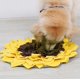 thumbnail image 4 of Estera para olfatear mascotas, estera para olfatear y lamer flores de girasol, estera de entrenamiento para gatos, cuenco para gatos de alimentación lenta Rojo Verde, 4 of 5