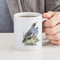 thumbnail image 4 of CafePress - Watercolor California Quail Bird Mug - 11 oz Ceramic Mug - Novelty Coffee Tea Cup, 4 of 4